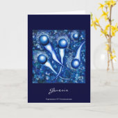 Genesis-Karte Karte (Gelbe Blume)