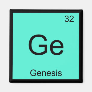 Genesis Name Chemie Element Periodensystem Magnet