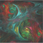 Genesis Nova Abstrakt Art Aufkleber (Vorderseite)