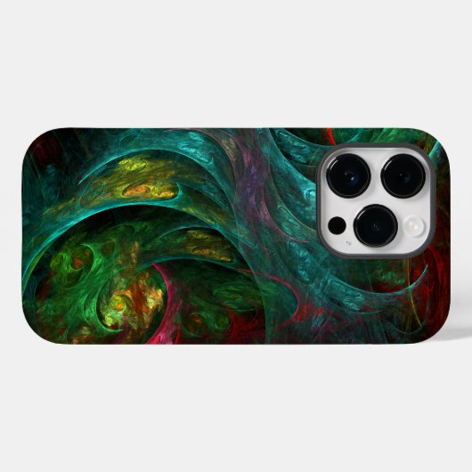 Genesis Nova Abstrakt Art Case-Mate iPhone Hülle (Rückseite (Horizontal))