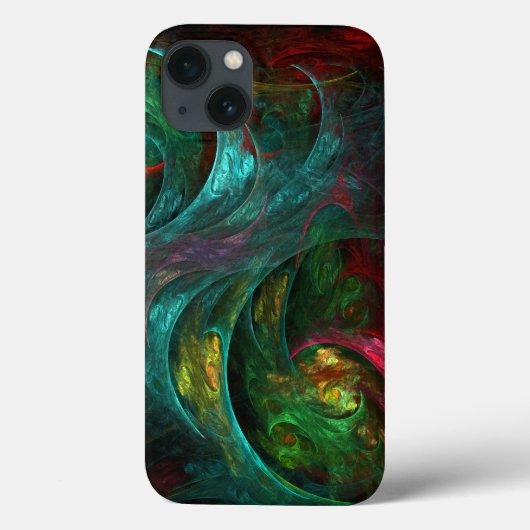 Genesis Nova Abstrakt Art Case-Mate iPhone Hülle (Rückseite)
