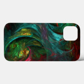 Genesis Nova Abstrakt Art Case-Mate iPhone Hülle (Rückseite (Horizontal))