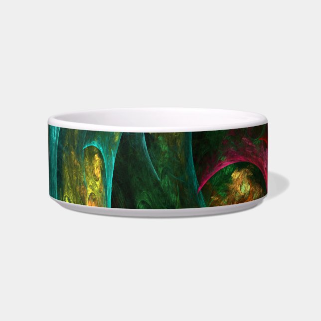 Genesis Nova Abstrakt Art Cat Bowl Napf (Vorderseite)