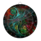 Genesis Nova Abstrakt Art Dartscheibe (vorne)