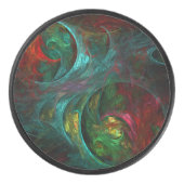 Genesis Nova Abstrakt Art Eishockey Puck (Vorderseite)