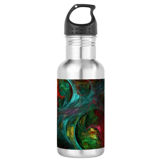 Genesis Nova Abstrakt Art Flasche Edelstahlflasche (Vorderseite)