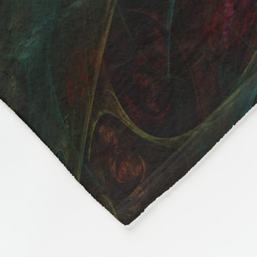 Genesis Nova Abstrakt Art Fleecedecke (Ecke)