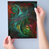 Genesis Nova Abstrakt Art Flyer (Hand)