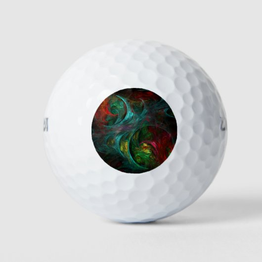 Genesis Nova Abstrakt Art Golfball (Vorderseite)