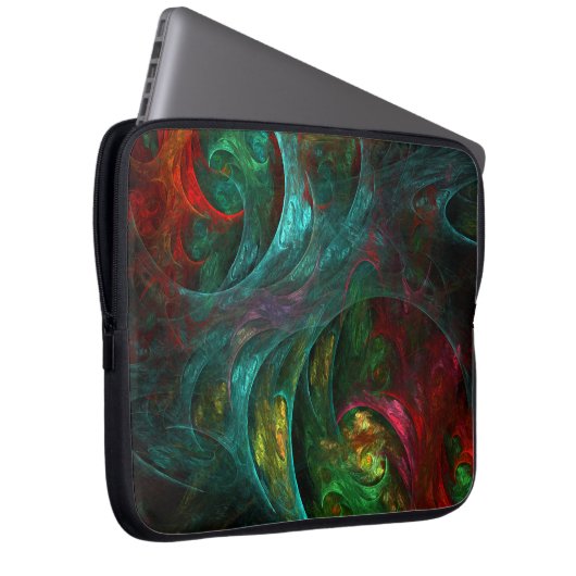 Genesis Nova Abstrakt Art Laptop Sleeve (Vorne Rechts)