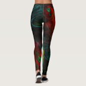 Genesis Nova Abstrakt Art Leggings (Rückseite)