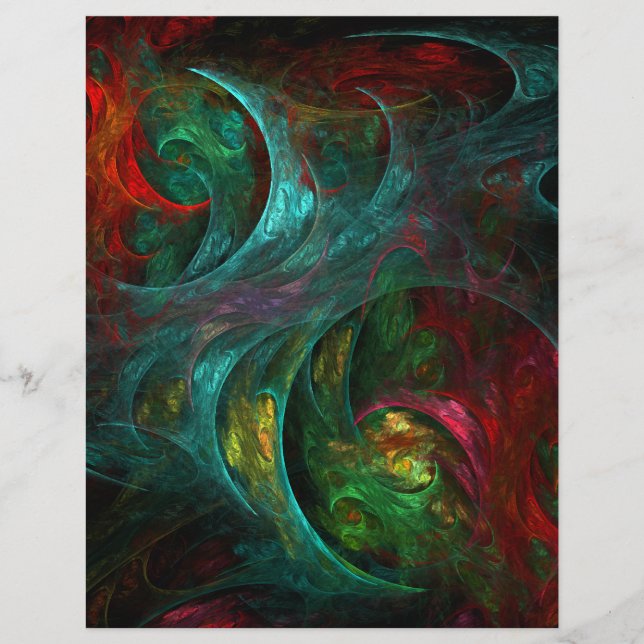 Genesis Nova Abstrakt Art Letterhead (Vorderseite)