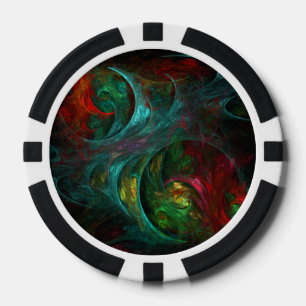 Genesis Nova Abstrakt Art Pokerchips