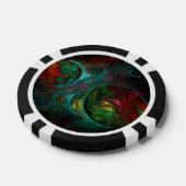 Genesis Nova Abstrakt Art Pokerchips (Einzeln)