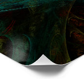 Genesis Nova Abstrakt Art Poster (Ecke)