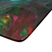 Genesis Nova Abstrakt Art Rectangle Schneidebrett (Ecke)