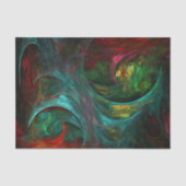 Genesis Nova Abstrakt Art Seidenpapier (Vorderseite)