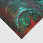 Genesis Nova Abstrakt Art Seidenpapier (Ausschnitt)