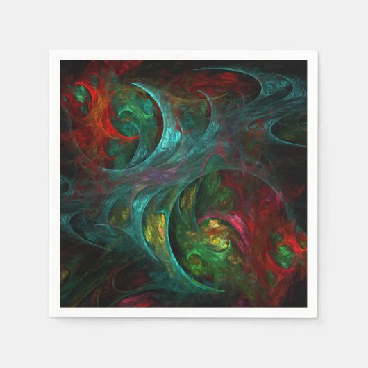 Genesis Nova Abstrakt Art Serviette (Vorderseite)