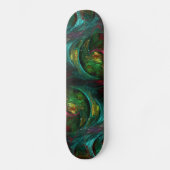 Genesis Nova Abstrakt Art Skateboard (Vorderseite)