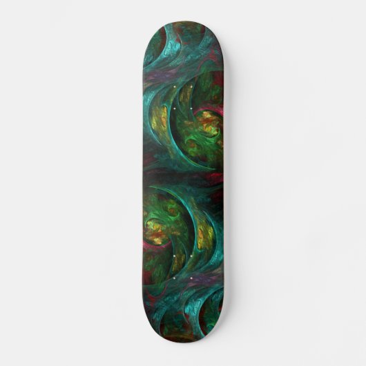 Genesis Nova Abstrakt Art Skateboard (Vorderseite)