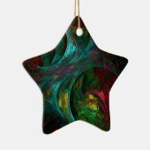 Genesis Nova Abstrakt Art Star Keramikornament (Rechts)