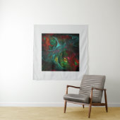 Genesis Nova Abstrakt Art Wandteppich (Beispiel)