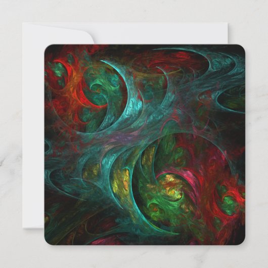 Genesis Nova Abstrakte Kunst Einladung (Vorderseite)
