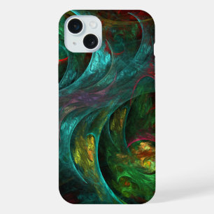 Genesis Nova Abstrakte Kunst iPhone 15 Plus Hülle