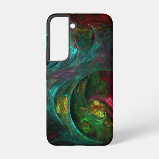Genesis Nova Abstrakte Kunst Samsung Galaxy Hülle (Rückseite)