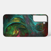 Genesis Nova Abstrakte Kunst Samsung Galaxy Hülle (Rückseite (Horizontal))
