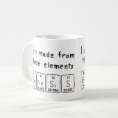 Genesis Periodenname Tasse (Vorderseite Links)