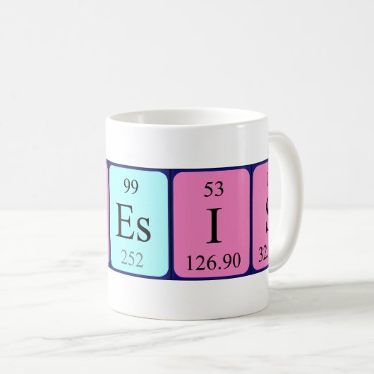Genesis Periodenname Tasse (VorderseiteRechts)