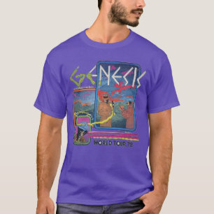 Genesis Rock Musikband Weltweit 78 lustige Freunde T-Shirt