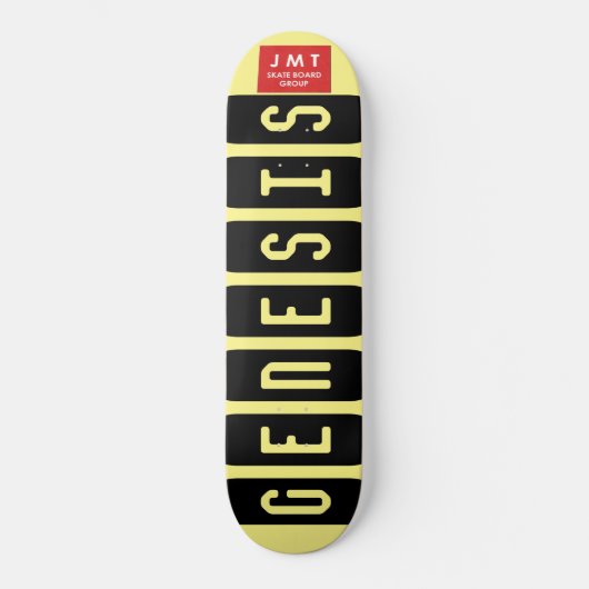GENESIS-Skateboard Skateboard (Vorderseite)