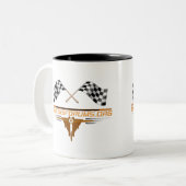 Genesisforums.org-Kaffeetasse Zweifarbige Tasse (Vorderseite Links)