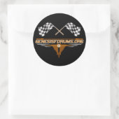 Genesisforums.org Runder Aufkleber (Tasche)