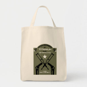 Genesung nach Knieoperation Gute Besserung Tragetasche