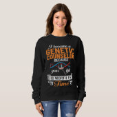 Genetic Counselor Assistant Counseling Geneticist Sweatshirt (Vorne ganz)