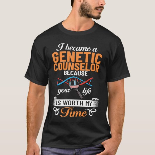 Genetic Counselor Assistant Counseling Geneticist T-Shirt (Vorderseite)