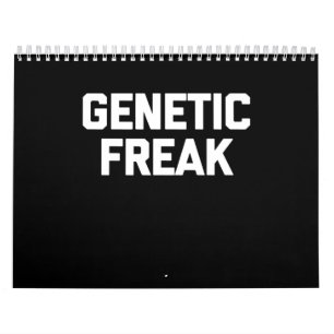 Genetic Freak T - Shirt Funny Sprichwort Kalender