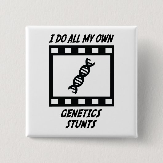 Genetik-Bremsungen Button (Vorderseite)