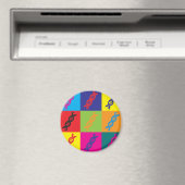 Genetik Pop Art Magnet (In Situ (Geschirrspüler))