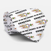 Genetik steckt in meinen Genen (DNA-Replikation) Krawatte (Gerollt)