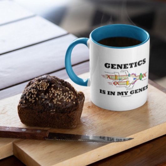 Genetik steckt in meiner DNA-Replikation Kaffee-Ta Kaffeetasse