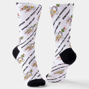 Genetiker betrachten das Leben aus einer verdrehte Socken