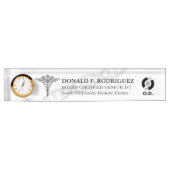 Genetiker des Biologen-| personalisiert Namensplakette (Vorderseite)