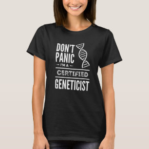 Genetiker Genetiker Medizinbiologe Ap T-Shirt