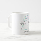 Genetiker Kaffeetasse (Vorderseite Links)
