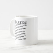 Genetiker Kaffeetasse (Vorderseite Links)